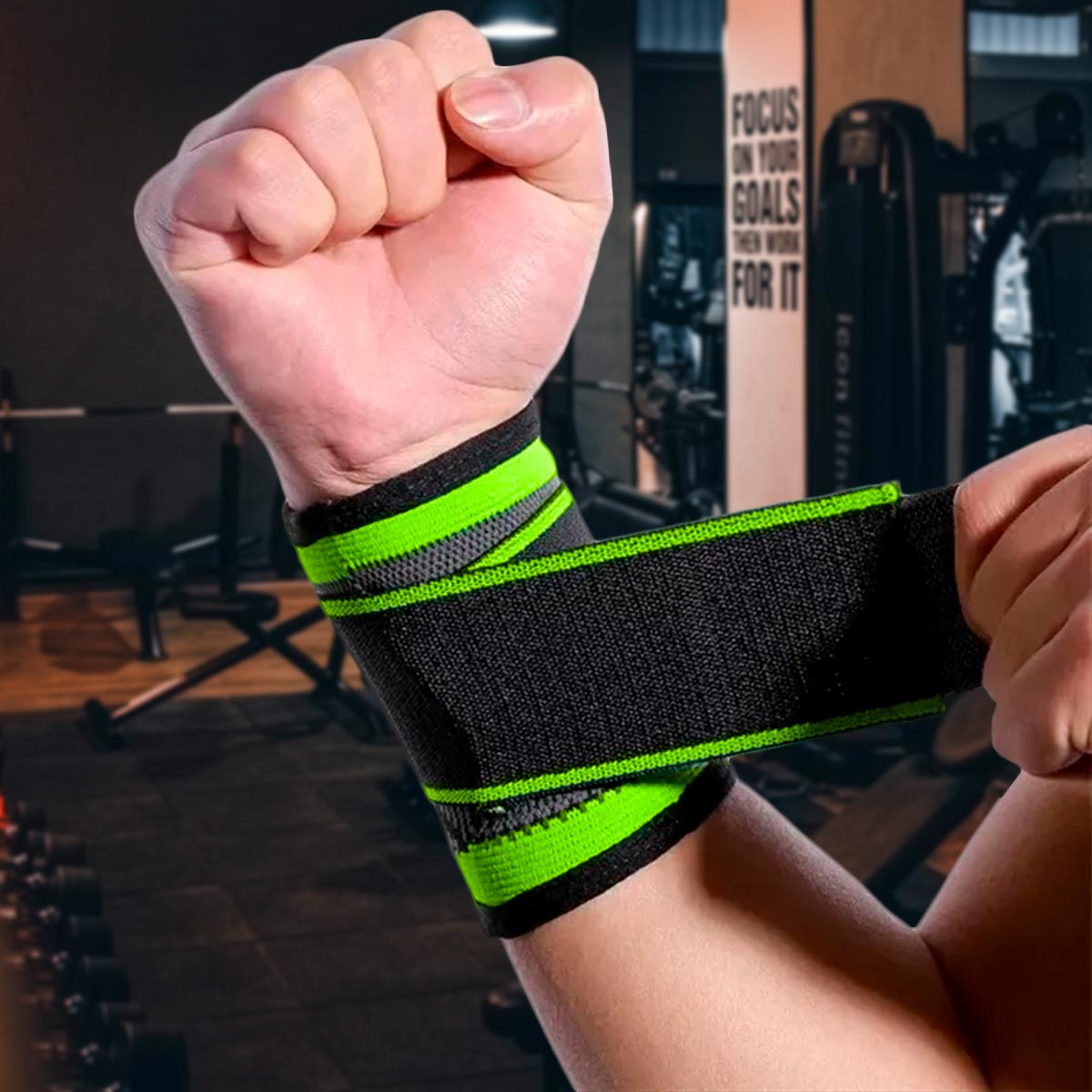 Miniatura 6 de Muñequera Alta Compresión DP-8647